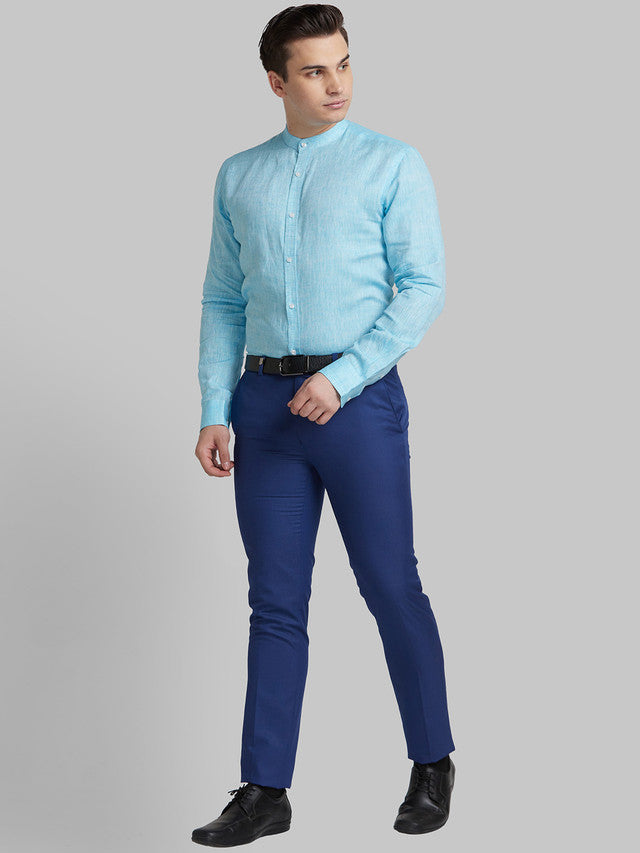 Park Avenue Blue Formal Shirt