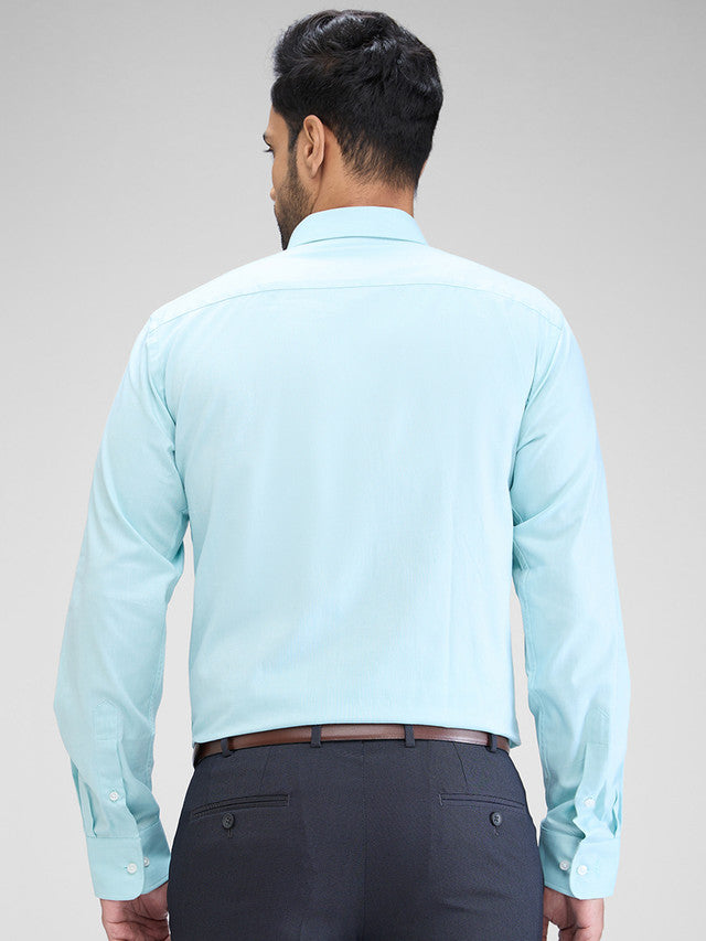 Park Avenue Green Formal Shirt