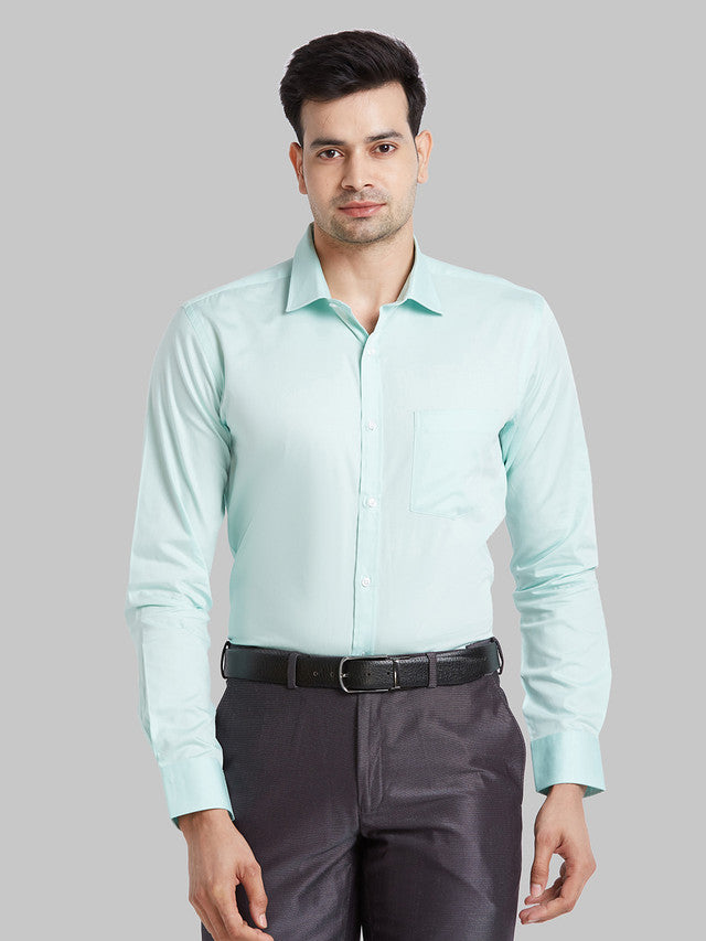 Park Avenue Blue Formal Shirt