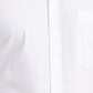 Park Avenue Men White Solid Slim Fit Full Sleeve Semi Cut Away Collar Shirt