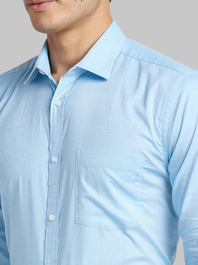 Park Avenue Blue Formal Shirt