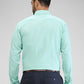 Park Avenue Green Formal Shirt