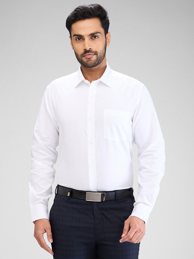 Park Avenue White Formal Shirt