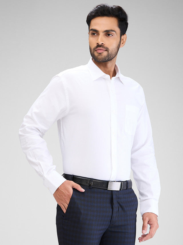 Park Avenue White Formal Shirt