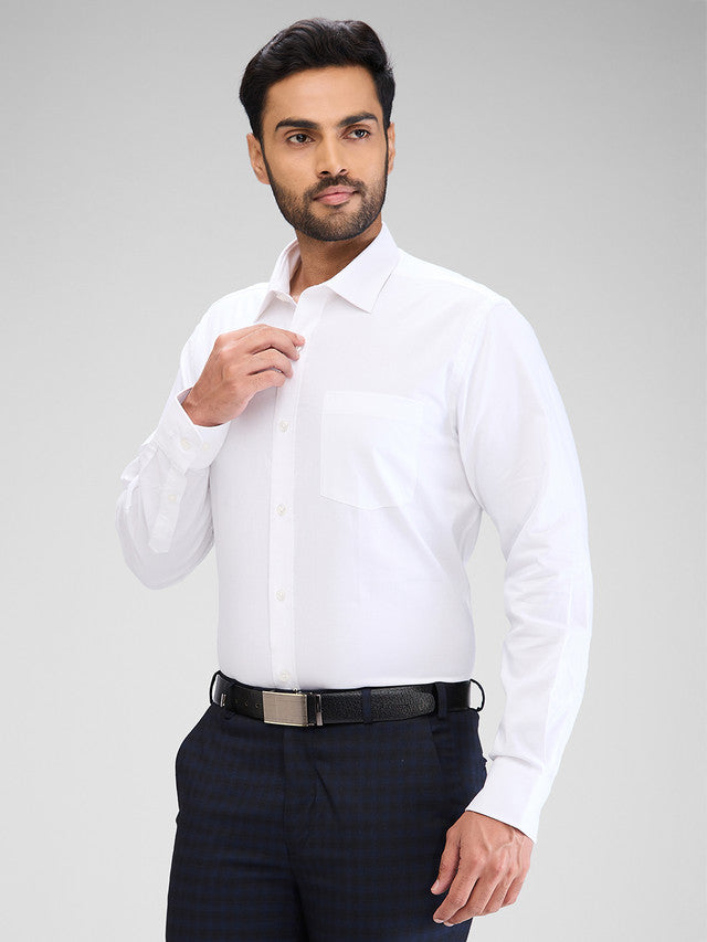 Park Avenue White Formal Shirt