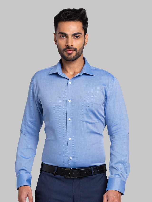 Park Avenue Blue Formal Shirt