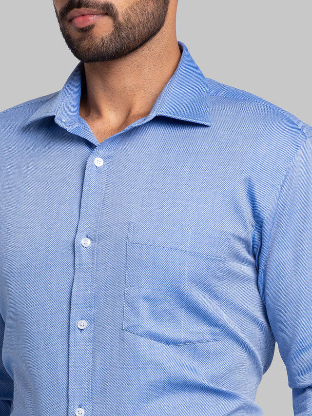 Park Avenue Blue Formal Shirt