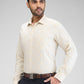 Park Avenue Beige Formal Shirt