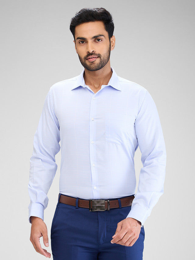 Park Avenue Blue Formal Shirt