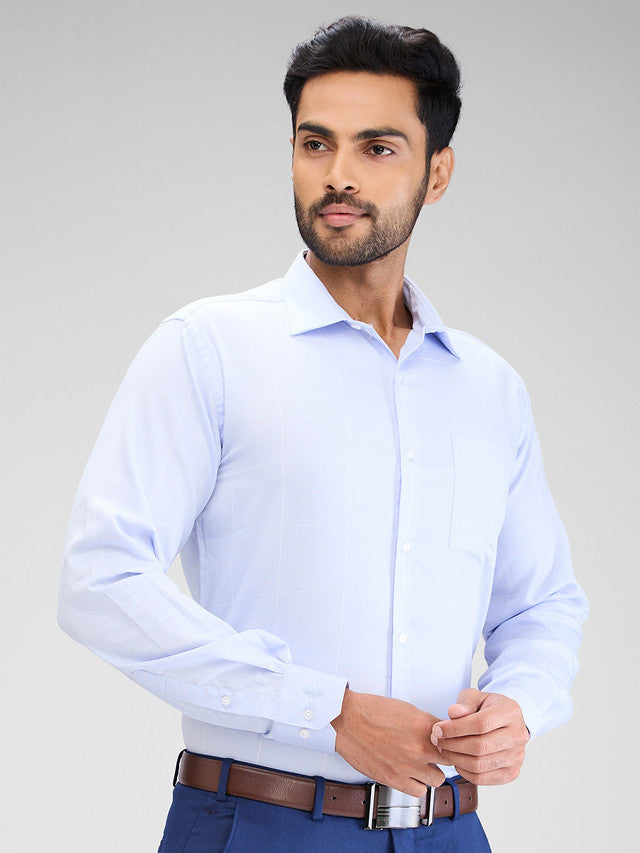 Park Avenue Blue Formal Shirt