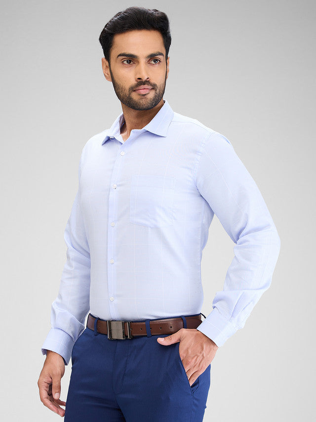 Park Avenue Blue Formal Shirt