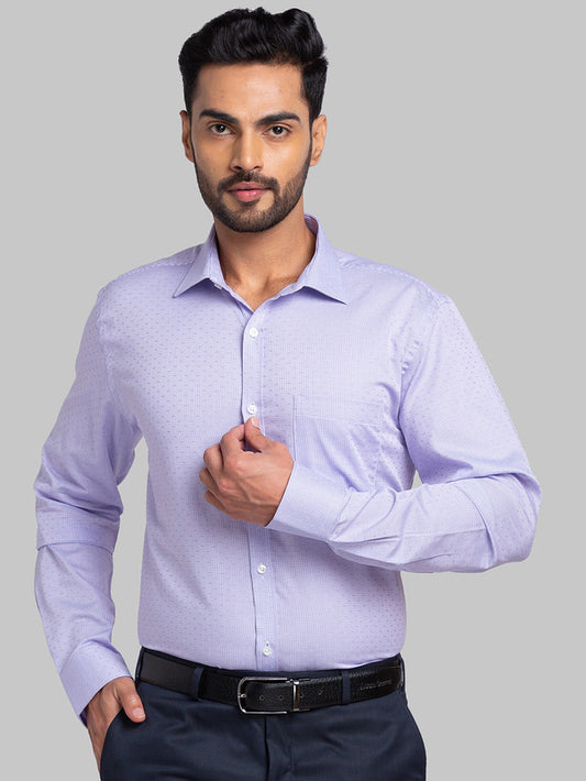 Park Avenue Purple Formal Shirt