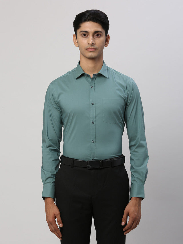 Park Avenue Green Shirt