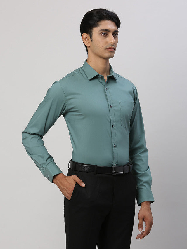 Park Avenue Green Shirt