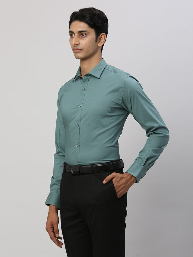 Park Avenue Green Shirt