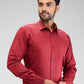 Park Avenue Red Formal Shirt