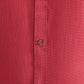 Park Avenue Red Structure Slim Fit Cotton Blend Formal Shirt