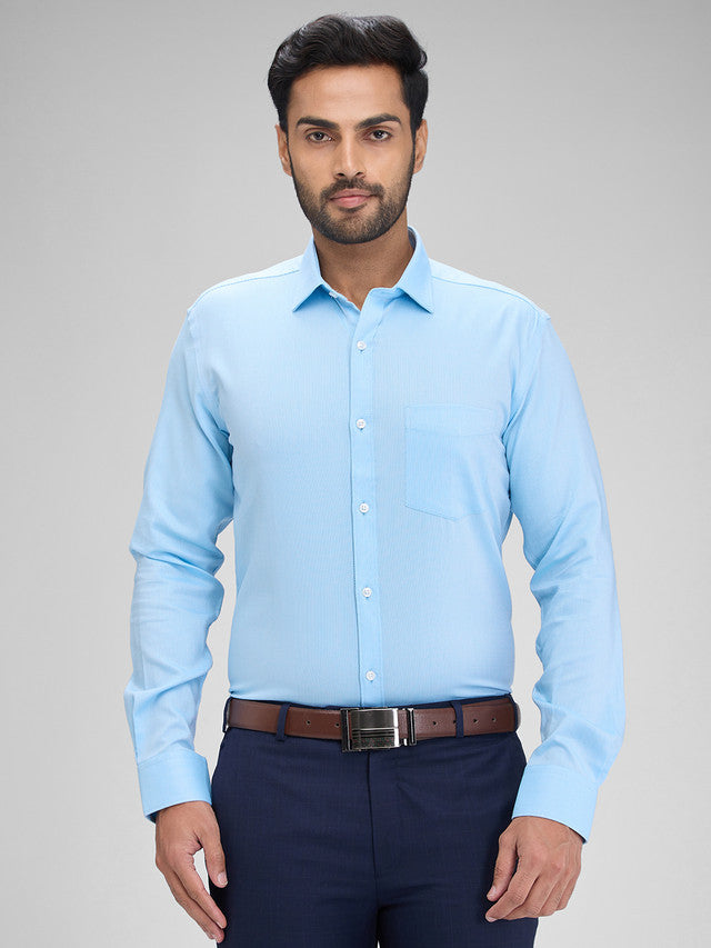 Park Avenue Blue Formal Shirt