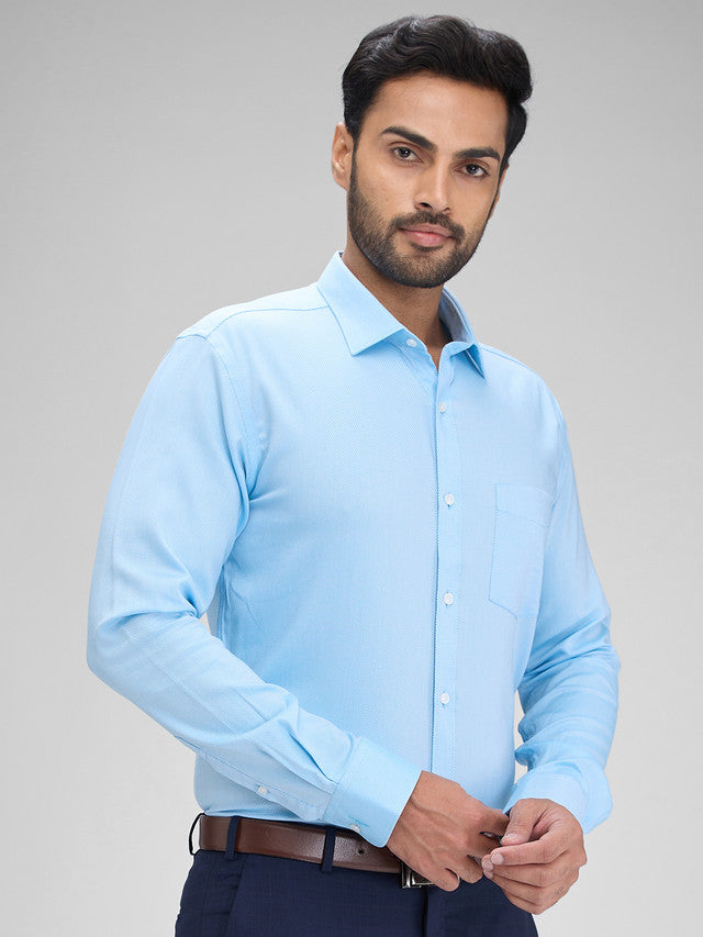 Park Avenue Blue Formal Shirt