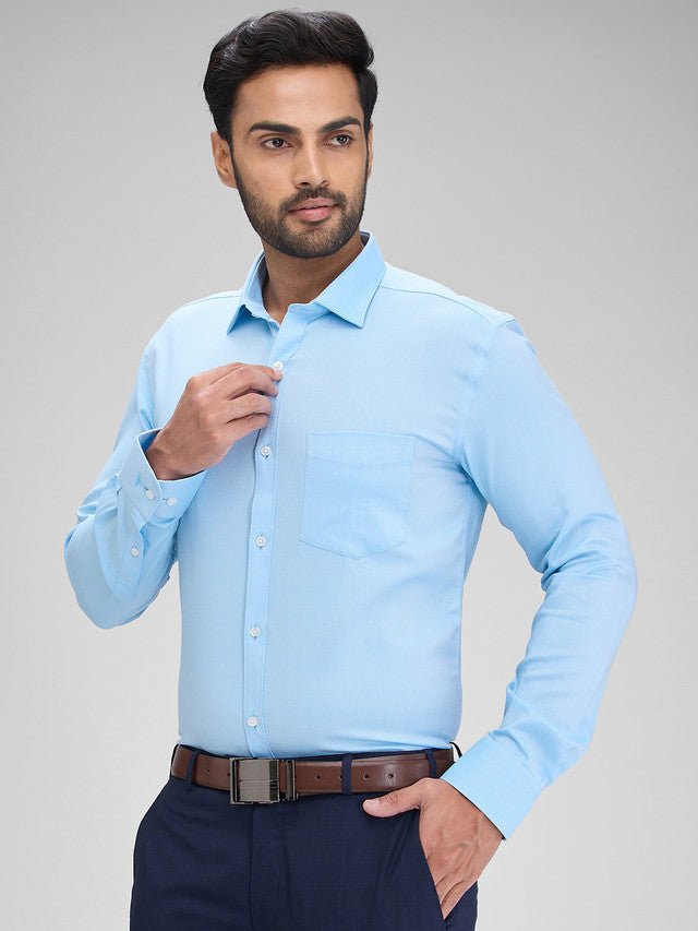 Park Avenue Blue Formal Shirt