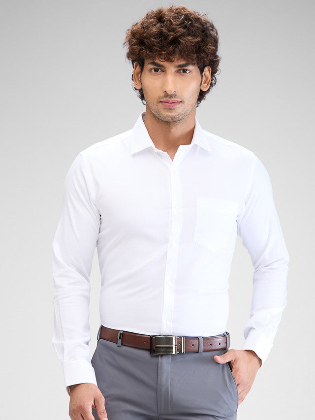 Park Avenue White Formal Shirt