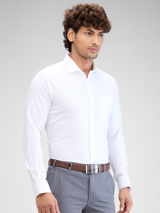 Park Avenue White Formal Shirt