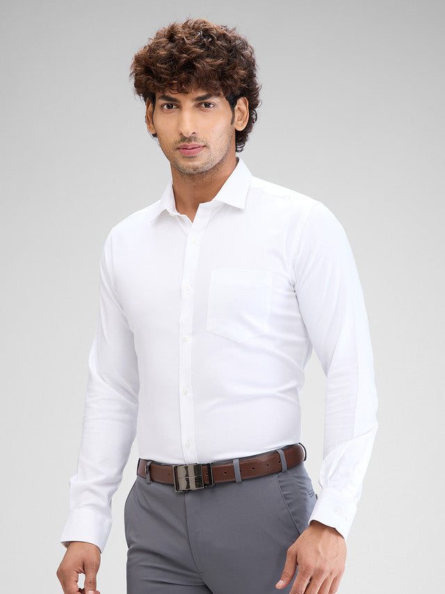 Park Avenue White Formal Shirt