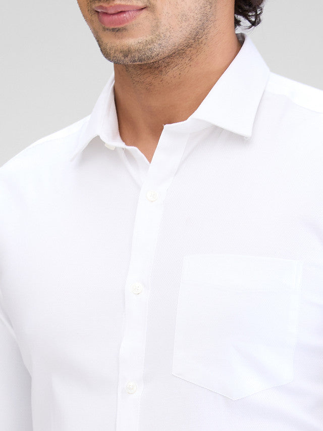 Park Avenue White Formal Shirt