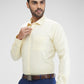 Park Avenue Yellow Formal Shirt