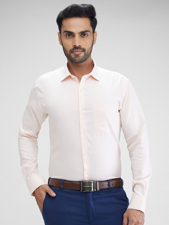 Park Avenue Orange Formal Shirt