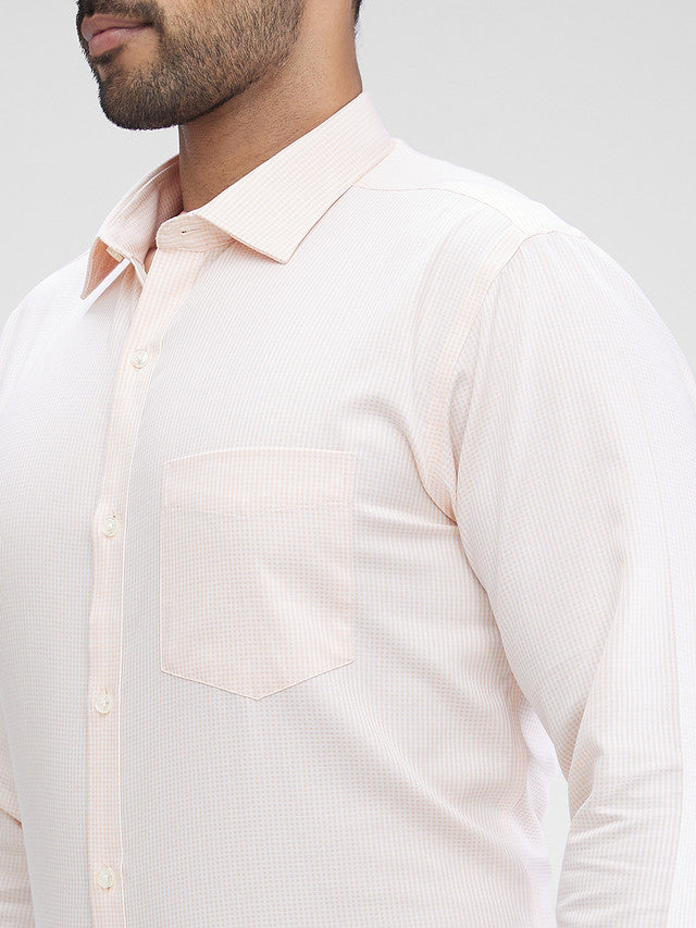 Park Avenue Orange Formal Shirt