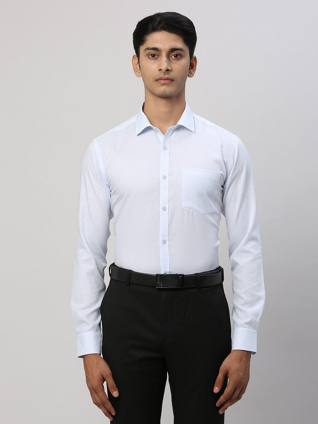 Park Avenue Blue Formal Shirt