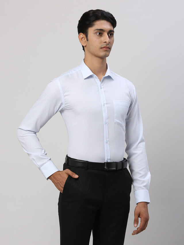 Park Avenue Blue Formal Shirt