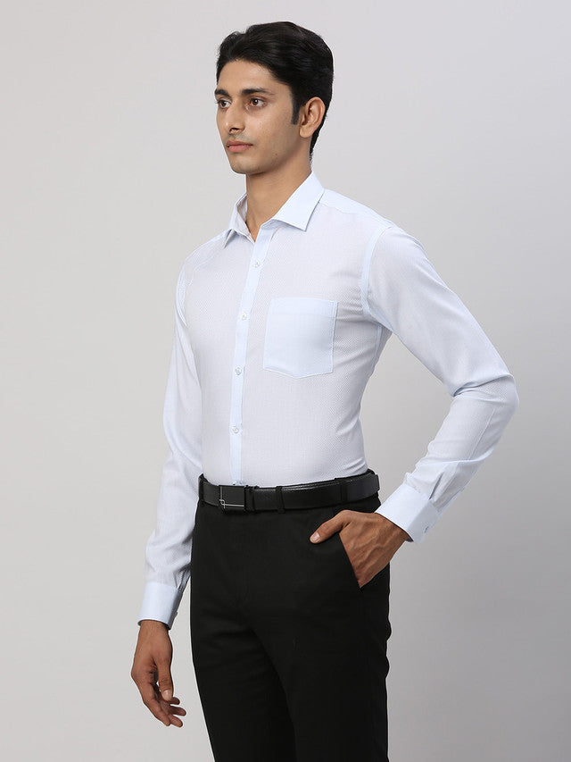 Park Avenue Blue Formal Shirt