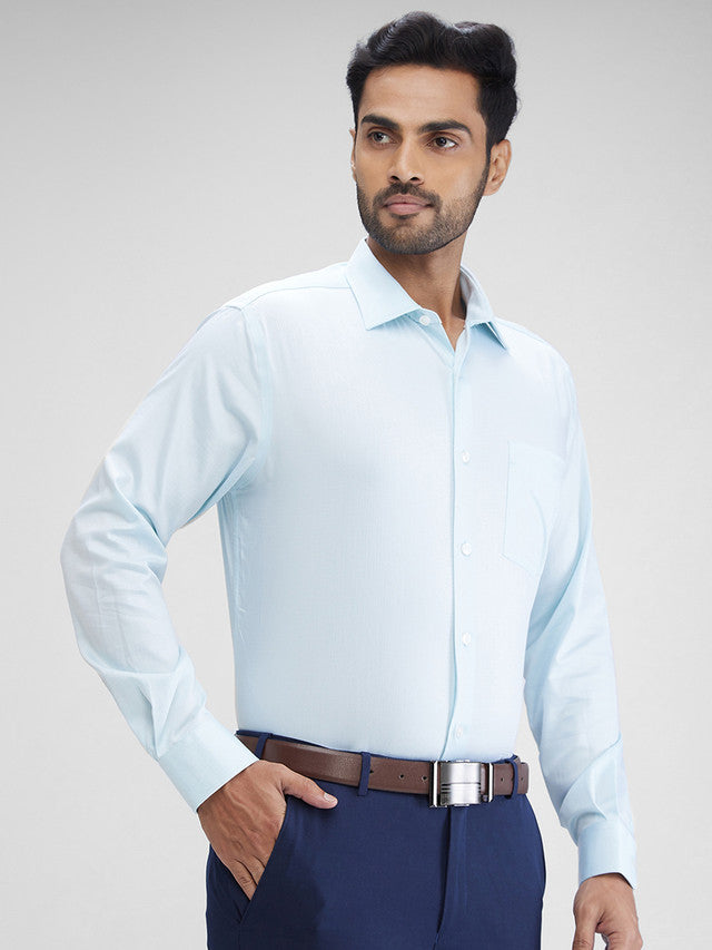 Park Avenue Blue Formal Shirt