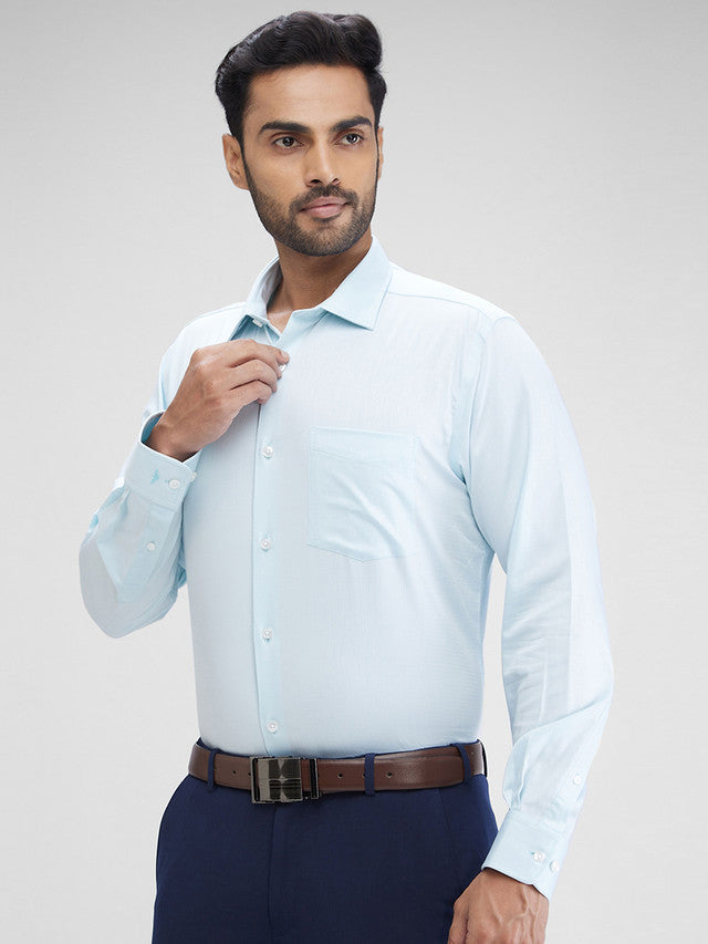 Park Avenue Blue Formal Shirt