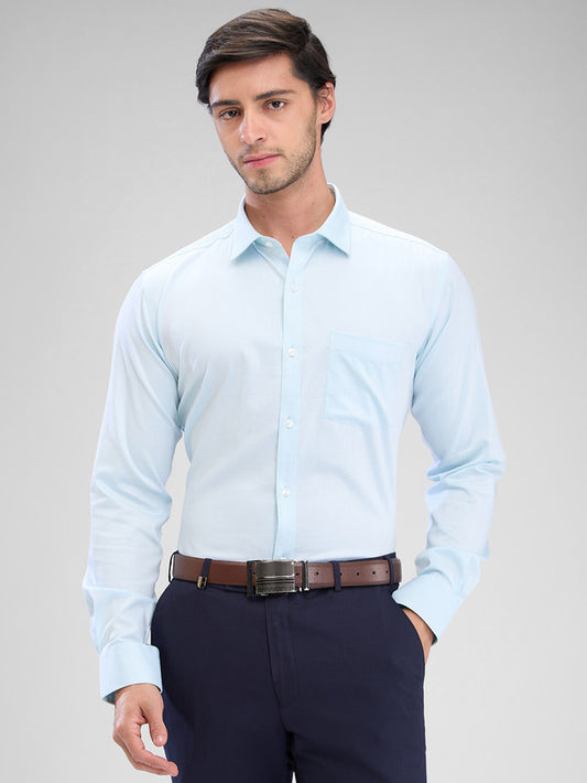 Park Avenue Green Formal Shirt