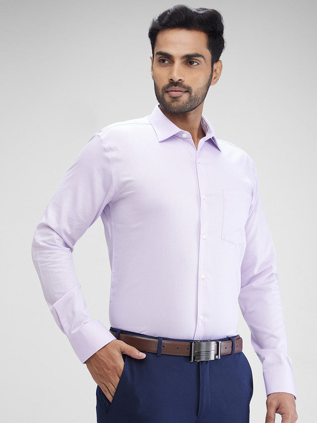 Park Avenue Purple Formal Shirt