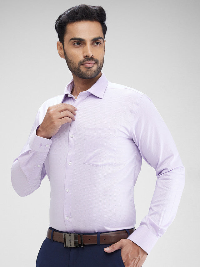 Park Avenue Purple Formal Shirt