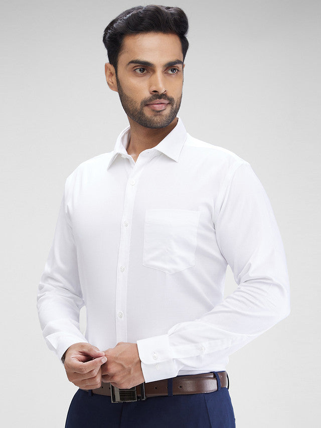 Park Avenue White Formal Shirt