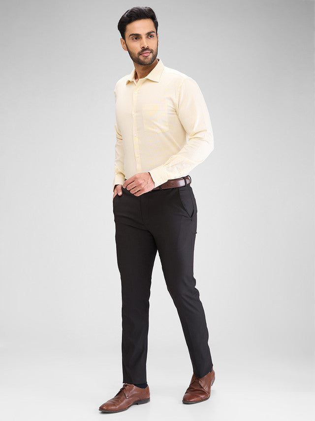 Park Avenue Yellow Formal Shirt