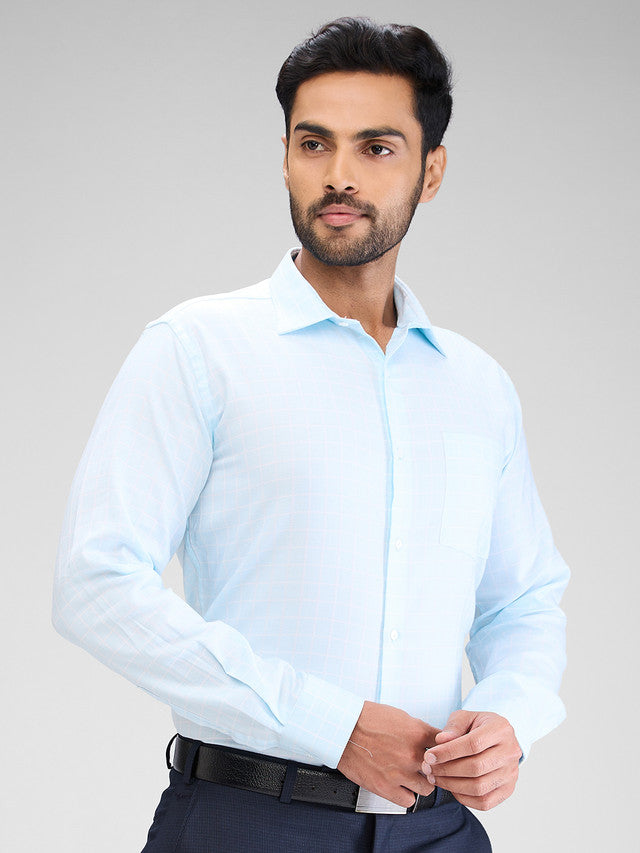 Park Avenue Blue Formal Shirt