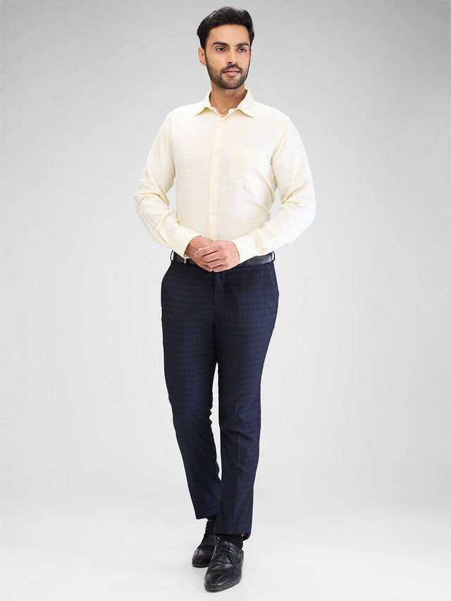 Park Avenue Yellow Formal Shirt