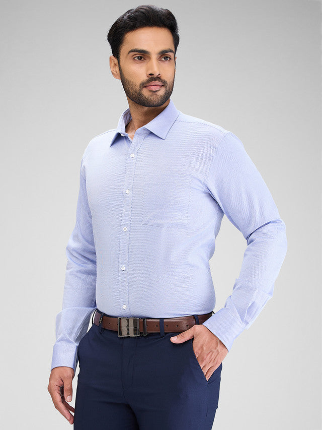 Park Avenue Blue Formal Shirt