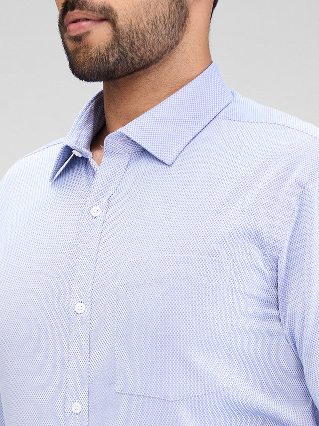 Park Avenue Blue Formal Shirt