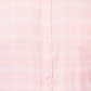 Park Avenue Men Pink Checkered Slim Fit Polyester Blend Formal Shirt