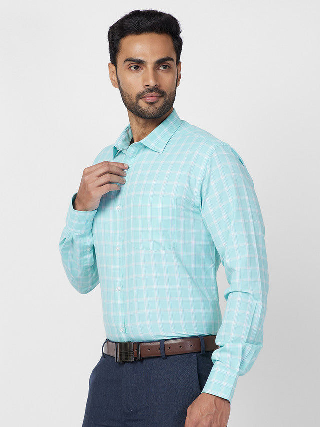 Park Avenue Blue Formal Shirt