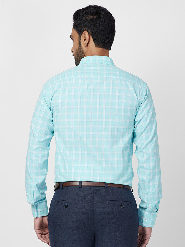 Park Avenue Blue Formal Shirt