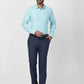 Park Avenue Blue Formal Shirt