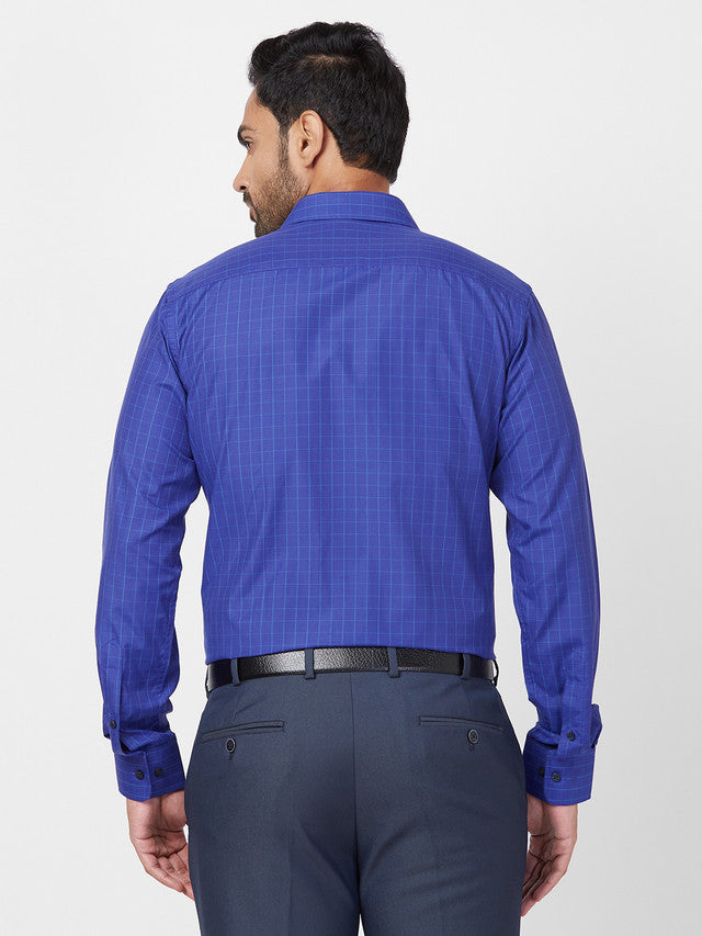 Park Avenue Blue Formal Shirt